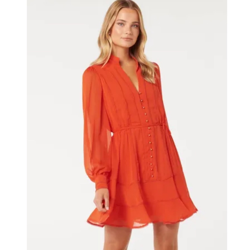 Ever New Alyssa Trim Detail Skater Dress